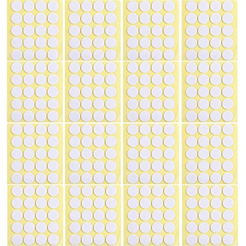 240 Stück Kerzendocht Aufkleber, Klebepunkte Doppelseitig für Kerzen, 20mm Doppelseitige Aufkleber für die Kerzenherstellung Basteln von LIERFIS