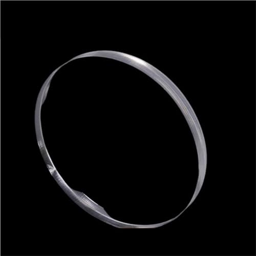 Runde, durchsichtige Bretter, 100/200/300 x 3 mm Acrylplatten, Kunststoffglasplatten for DIY-Zeichenbretter, 5 Stück(Clear,200mm) von LIFABOLA