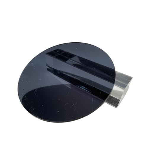 Runde, durchsichtige Bretter, 100/200/300 x 3 mm Acrylplatten, Kunststoffglasplatten for DIY-Zeichenbretter, 5 Stück(Dark Black,300mm) von LIFABOLA