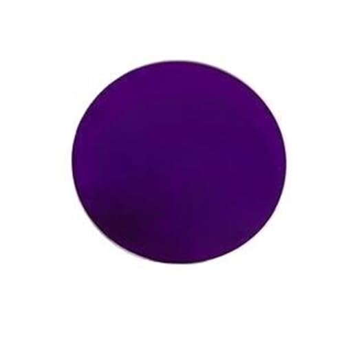 Runde, durchsichtige Bretter, 100/200/300 x 3 mm Acrylplatten, Kunststoffglasplatten for DIY-Zeichenbretter, 5 Stück(Purple,200mm) von LIFABOLA