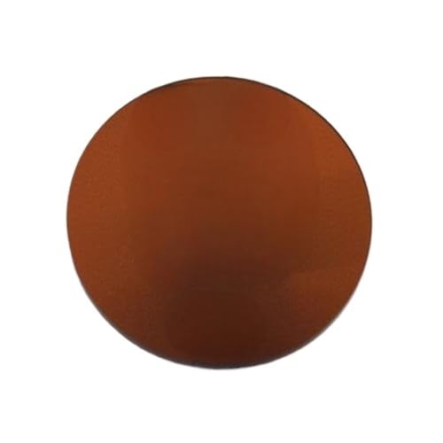 Runde, durchsichtige Bretter, 100/200/300 x 3 mm Acrylplatten, Kunststoffglasplatten for DIY-Zeichenbretter, 5 Stück(Yellow Tea,200mm) von LIFABOLA