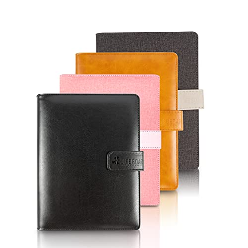 LIFEBOARD® PREMIUM Ringbuch DIN A5 - Nachfüllbar ohne Papier - Notizbuch - Organizer - Terminplaner - Kalender - Journal - Rezeptbuch - Tagebuch - Reisetagebuch - 6er Lochung schwarz by ENDLICH ERFOLG von LIFEBOARD