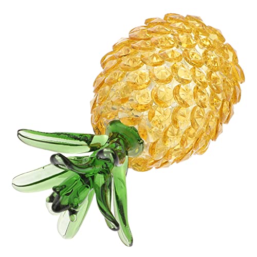 LIFKICH 1pc Home Office Desktop Orament Dekorative Kristall Ananas Dekoration LIFKICH 1pc Home Office Desktop Orament Dekorative Kristall Ananas Dekoration von LIFKICH