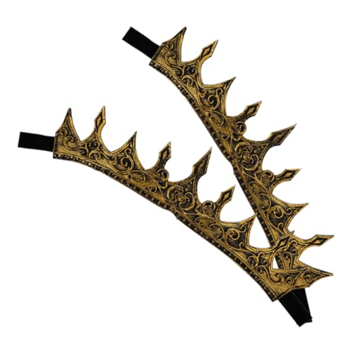 LIFKICH 2 Stück Teiliges Herren Vintage Barock Stirnband Retro Design für Cosplay Bühnenauftritte Geburtstagsfeiern und Königliche Kostümaccessoires LIFKICH 2 Stück Teiliges Herren Vintage Barock Stirnband Retro Design für Cosplay Bühnenauftritte Geburtstagsfeiern und Königliche Kostümaccessoires von LIFKICH
