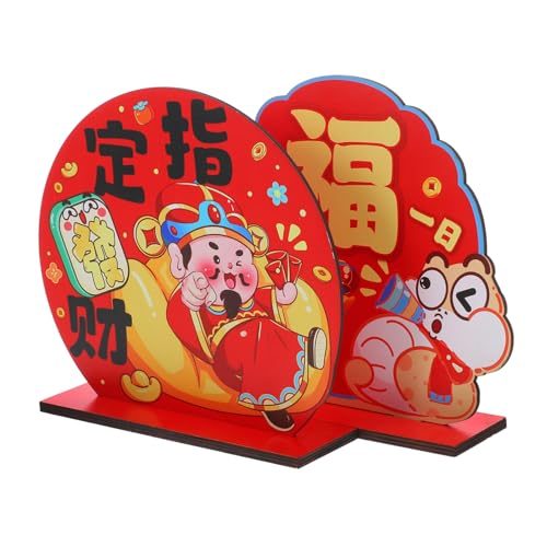 LIFKICH 2 Stücke Lunar Neue Jahr Schlange Dekorationen Jahr Schlange Chinesischen Neujahr Tafelaufsatz Für Desktop Ornamente von LIFKICH