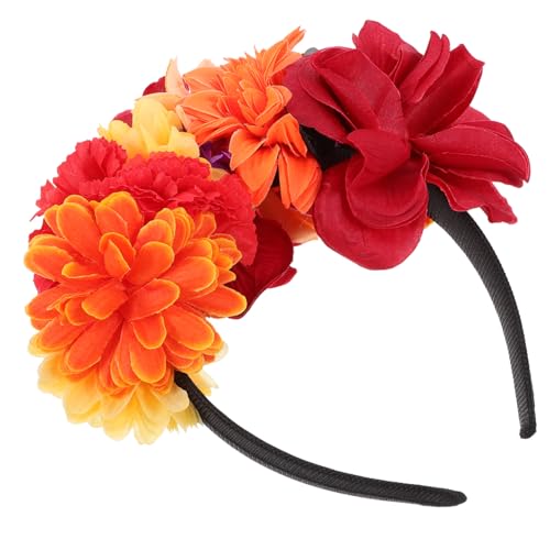 LIFKICH Halloween Party Haarreif mit Atmungsaktiven Weichen Blumen Langlebig und Wiederverwendbar Einzigartiges Cosplay accessoire für Damen Bequem und Sicher für Alltag und LIFKICH Halloween Party Haarreif mit Atmungsaktiven Weichen Blumen Langlebig und Wiederverwendbar Einzigartiges Cosplay accessoire für Damen Bequem und Sicher für Alltag und von LIFKICH