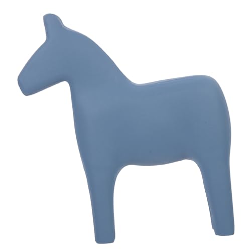 LIFKICH Minimalistisches Holzpferd Ornament Kleine Blaue Dekorationstabellenfigur Für Kinderzimmer Wohnzimmer Mit Stabiler Verarbeitung Und Kreativem Design LIFKICH Minimalistisches Holzpferd Ornament Kleine Blaue Dekorationstabellenfigur Für Kinderzimmer Wohnzimmer Mit Stabiler Verarbeitung Und Kreativem Design von LIFKICH