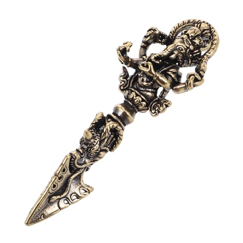 LIFKICH Phurba Metall Statue Buddhismus Dekoration Ornament Vintage Anhänger Figur Sammlerstück Dämon Schutz Gerät LIFKICH Phurba Metall Statue Buddhismus Dekoration Ornament Vintage Anhänger Figur Sammlerstück Dämon Schutz Gerät von LIFKICH