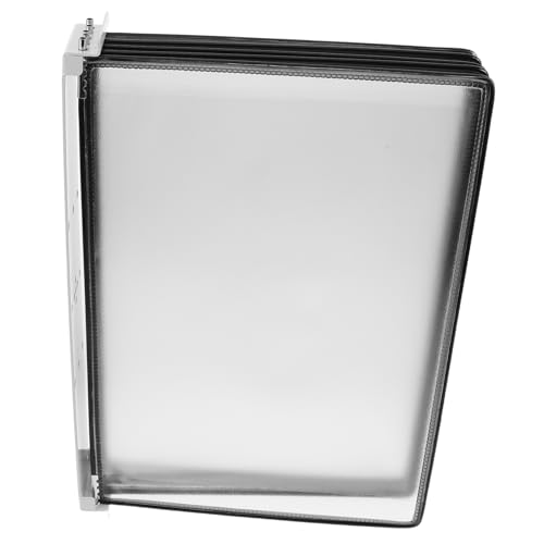 LIFKICH Wandmontierter Datei Organizer Seiten Klappsystem für Dokumente Transparente Anzeige Ablage Wandhalter für Referenzordner und Platzsparende Büroorganisation LIFKICH Wandmontierter Datei Organizer Seiten Klappsystem für Dokumente Transparente Anzeige Ablage Wandhalter für Referenzordner und Platzsparende Büroorganisation von LIFKICH