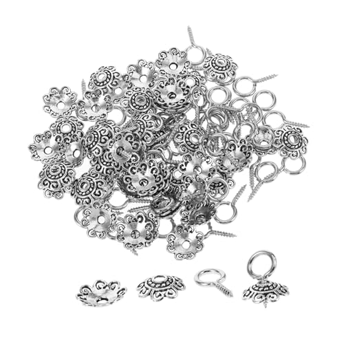 LIFKOME 1 Charm Perlen Schmuck Armbandherstellung Armbandperlen Schlüsselperlen Zum Basteln Abstandsperlen Perlenkappen Armbänder DIY Materialien Armbänder Perlenendkappen LIFKOME 1 Charm Perlen Schmuck Armbandherstellung Armbandperlen Schlüsselperlen Zum Basteln Abstandsperlen Perlenkappen Armbänder DIY Materialien Armbänder Perlenendkappen von LIFKOME