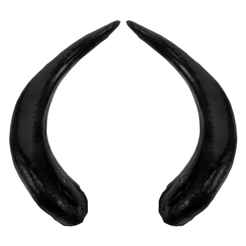 LIFKOME 1 Paar Imitation Ox Hörner Haarreif für Halloween DIY Kostüm Zubehör Sicher Leicht und Wiederverwendbar für Partys und Feiern von LIFKOME