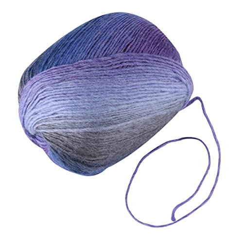 LIFKOME 1 Rolle Farbverlauf Häkelgarn für Handstrickprojekte Weiches und Warmes Garn für Schals Mützen Decken und Diy Kleidung Lila LIFKOME 1 Rolle Farbverlauf Häkelgarn für Handstrickprojekte Weiches und Warmes Garn für Schals Mützen Decken und Diy Kleidung Lila von LIFKOME
