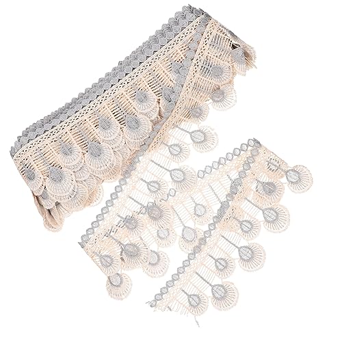 LIFKOME 1 Rolle Vorhang Trim Band Yards Breites DIY Polyester Besticktes Dekoband für Vorhänge Hochzeiten Partys und Handwerksprojekte von LIFKOME