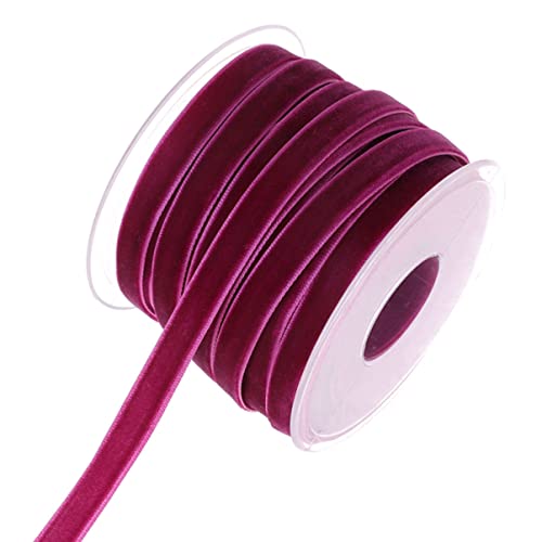 LIFKOME 1 Rolle Yards Samtband Lila Dekoratives Geschenkband für Diy Basteln Partydekoration Hochzeitsaccessoires und Verpackung von Geschenken von LIFKOME