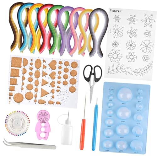 LIFKOME 1 Satz Diy Papier Quilling Set Teilig Bastelmaterial für Kunst und Handwerk Werkzeug für Schule und Zuhause Vielseitig Einsetzbar für Kreative Projekte und Hobbys LIFKOME 1 Satz Diy Papier Quilling Set Teilig Bastelmaterial für Kunst und Handwerk Werkzeug für Schule und Zuhause Vielseitig Einsetzbar für Kreative Projekte und Hobbys von LIFKOME