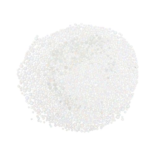 LIFKOME Glasperlenfüller Mit Schillernden Glasperlen Für Maniküre Und Bastelbedarf Diy-perlen Ohne Loch Vielseitig Einsetzbar Für Dekoration Und Kreativprojekte von LIFKOME