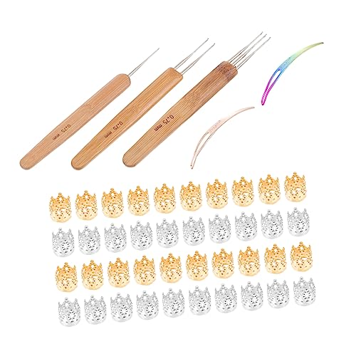 LIFKOME 1 Satz Haarverlängerung Häkelnadel Zubehör für Dreadlocks und Zöpfe Teiliges mit Praktischem Design für Bequemes Arbeiten und Einfache Handhabung LIFKOME 1 Satz Haarverlängerung Häkelnadel Zubehör für Dreadlocks und Zöpfe Teiliges mit Praktischem Design für Bequemes Arbeiten und Einfache Handhabung von LIFKOME
