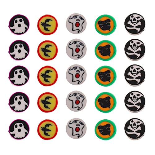 LIFKOME 1 Satz Halloween Polymer Tonperlen Diy Spacer Perlen Für Armbänder Schlüsselanhänger Kreative Bastelperlen Für Schmuckherstellung 100 Stück von LIFKOME