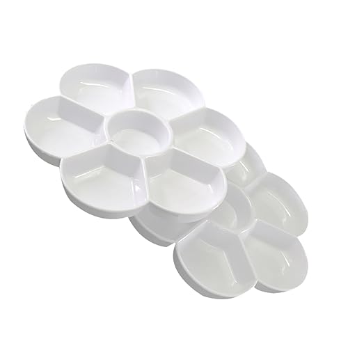 LIFKOME 1 Satz Imitation Keramik Aquarell Blütenform Praktische Malutensilien Für Wasserfarben Und Ölfarben Leicht Zu Transportieren Und Platzsparend 2 Stück LIFKOME 1 Satz Imitation Keramik Aquarell Blütenform Praktische Malutensilien Für Wasserfarben Und Ölfarben Leicht Zu Transportieren Und Platzsparend 2 Stück von LIFKOME