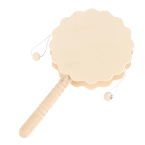 LIFKOME 1 Satz Teiliges DIY Holzspielzeug Unbemalte Rasseltrommel Zum Bemalen Für Fördert Kreativität Und Hand Augen Koordination Langlebig Und Praktisch 5 Stück LIFKOME 1 Satz Teiliges DIY Holzspielzeug Unbemalte Rasseltrommel Zum Bemalen Für Fördert Kreativität Und Hand Augen Koordination Langlebig Und Praktisch 5 Stück von LIFKOME
