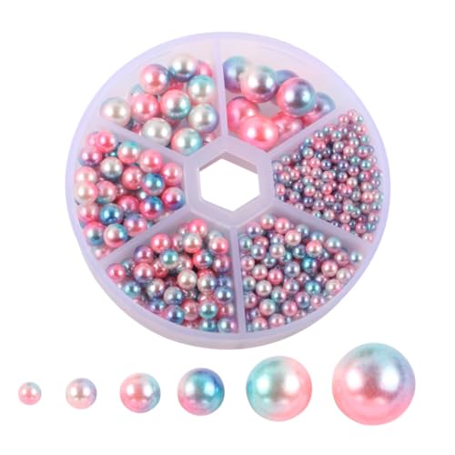 LIFKOME 1 Schachtel DIY Perlenlose Rundperlen Schmuckzubehör Resin Modeschmuckkleber zum Aufkleben Haarband Verzierung Bastelset für Kleidung Taschen Dekoration LIFKOME 1 Schachtel DIY Perlenlose Rundperlen Schmuckzubehör Resin Modeschmuckkleber zum Aufkleben Haarband Verzierung Bastelset für Kleidung Taschen Dekoration von LIFKOME