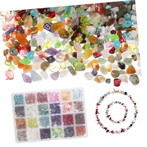 LIFKOME 1 Schachtel Fächer Naturstein Spacer Perlen für DIY Schmuckherstellung Unregelmäßige Lose Edelstein Chips Langlebige Handgefertigte Perlen für Armbänder Halsketten Ohrringe und LIFKOME 1 Schachtel Fächer Naturstein Spacer Perlen für DIY Schmuckherstellung Unregelmäßige Lose Edelstein Chips Langlebige Handgefertigte Perlen für Armbänder Halsketten Ohrringe und von LIFKOME