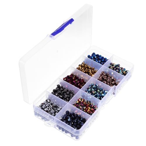 LIFKOME 1 Schachtel Glasperlen DIY Dekorative Lose Perlen für Armbänder und Leichte und Haltbare Schmuckherstellung mit Praktischer Aufbewahrungsbox LIFKOME 1 Schachtel Glasperlen DIY Dekorative Lose Perlen für Armbänder und Leichte und Haltbare Schmuckherstellung mit Praktischer Aufbewahrungsbox von LIFKOME