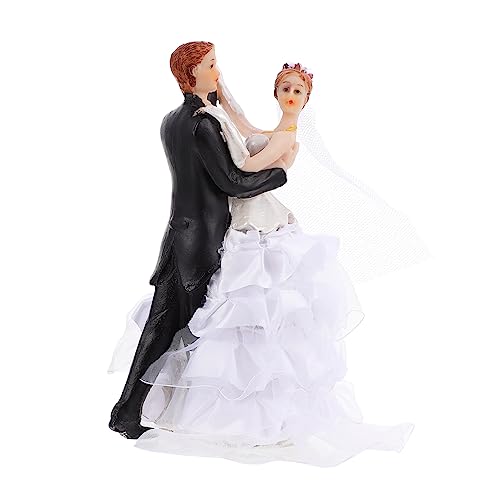 LIFKOME 1 Stück Schmuck für Braut und Bräutigam Braut, um Kuchentopper zu sein Braut und Bräutigam-Statue wedding present hochzeitsgeschenke Hochzeitstorte-Ornamente Kuchen Figur Ornament von LIFKOME