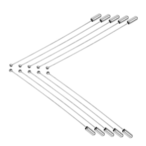 LIFKOME 10 Stück Brosche Stecknadeln Zum Basteln Stecknadel Aus Metall Rostfreier Stahl Silber LIFKOME 10 Stück Brosche Stecknadeln Zum Basteln Stecknadel Aus Metall Rostfreier Stahl Silber von LIFKOME