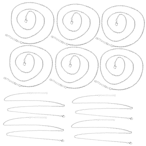 LIFKOME 10 Stück DIY Halskette mit Verschluss Multifunktionale Kette für Schmuckherstellung Lange Schnur für Armbänder Choker und Mehr LIFKOME 10 Stück DIY Halskette mit Verschluss Multifunktionale Kette für Schmuckherstellung Lange Schnur für Armbänder Choker und Mehr von LIFKOME