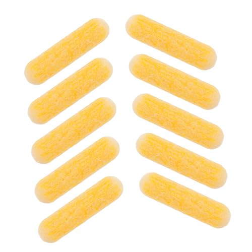 LIFKOME 10 Stück Ersatzspitzen für Farbstifte Kreidemarkerspitzen dauerhafte feine Spitzen Permanentmarker-Stiftspitzen Universelle Stiftpunkte Stiftköpfe Ersatz-Lackstiftspitze Nylon Gelb von LIFKOME