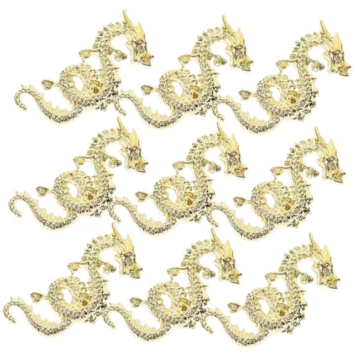 LIFKOME 10 Stück Kleine Nagel Charms Drachen Motiv Metall Nageldekorationen für Maniküre DIY Nail Art Zubehör Goldfarbene Schmucksteine für Natürliche und Künstliche Nägel Vielseitig für LIFKOME 10 Stück Kleine Nagel Charms Drachen Motiv Metall Nageldekorationen für Maniküre DIY Nail Art Zubehör Goldfarbene Schmucksteine für Natürliche und Künstliche Nägel Vielseitig für von LIFKOME