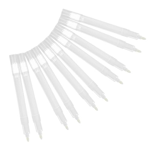 LIFKOME 10 Stück Markieren Sie Die Leere Tube Des Stifts Leerer Gelstift Nachfüllbarer Nagelhautölstift Leere Nachfüllbare Marker Leere Markierungsstifte Textmarker Weiß Ballaststoff LIFKOME 10 Stück Markieren Sie Die Leere Tube Des Stifts Leerer Gelstift Nachfüllbarer Nagelhautölstift Leere Nachfüllbare Marker Leere Markierungsstifte Textmarker Weiß Ballaststoff von LIFKOME