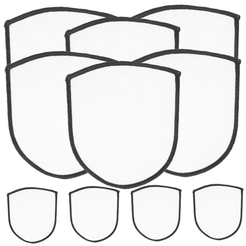 LIFKOME 10 Stück Sublimations Patches Blanko Bügel Patches für DIY Hitzeübertragung Reparatur für Kleidung Hüte Jeans und Mehr von LIFKOME