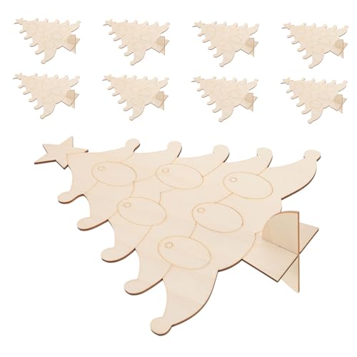 LIFKOME 10 Stück Teiliges Bemalbare Holz Weihnachtsbaum Ausschnitte Naturbelassene Diy Holzornamente für Kinderhandwerk Umweltfreundliche Bastelmaterialien für Festliche Winterdekoration LIFKOME 10 Stück Teiliges Bemalbare Holz Weihnachtsbaum Ausschnitte Naturbelassene Diy Holzornamente für Kinderhandwerk Umweltfreundliche Bastelmaterialien für Festliche Winterdekoration von LIFKOME