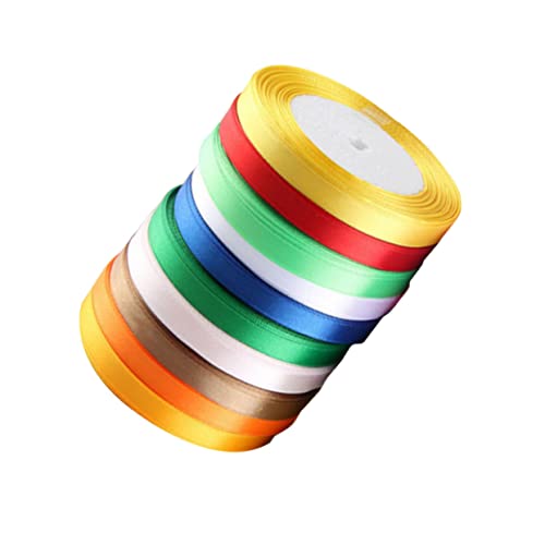 LIFKOME 10 Stück Teiliges Geschenkband Breit aus Hochwertigem Polyester Satin Vielseitiges Schleifenband für Hochzeit Partydekoration und Geschenkverpackung Farblich Zufällige Farbe LIFKOME 10 Stück Teiliges Geschenkband Breit aus Hochwertigem Polyester Satin Vielseitiges Schleifenband für Hochzeit Partydekoration und Geschenkverpackung Farblich Zufällige Farbe von LIFKOME