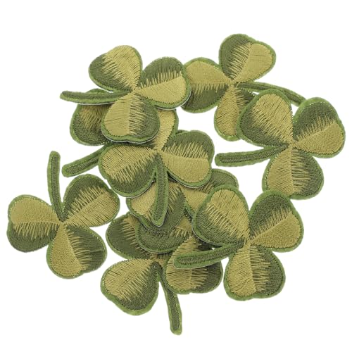 LIFKOME 10 Stück Teiliges Grüne Bügelbild Aufnäher Langlebigem Rayon Bestickt Vielseitig für Kleidung und Taschen Dekorativ für Patricks Day und DIY Bastelprojekte LIFKOME 10 Stück Teiliges Grüne Bügelbild Aufnäher Langlebigem Rayon Bestickt Vielseitig für Kleidung und Taschen Dekorativ für Patricks Day und DIY Bastelprojekte von LIFKOME