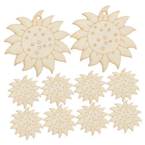 LIFKOME 10 Stück Teiliges Holzblumen Ausschnitte aus Naturholz zum Bemalen DIY Holzfiguren Basteln Holzdeko für Bastelprojekte Party und Wohnungsdekoration LIFKOME 10 Stück Teiliges Holzblumen Ausschnitte aus Naturholz zum Bemalen DIY Holzfiguren Basteln Holzdeko für Bastelprojekte Party und Wohnungsdekoration von LIFKOME