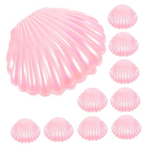 LIFKOME 10 Stück Teiliges Kleine Candy Boxes aus Perlmuttfarbene Muschelform als und Schmuckaufbewahrung Geeignet für Hochzeiten Geburtstage und Gartenpartys von LIFKOME