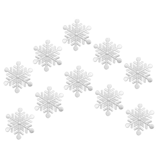 LIFKOME 10 Stück Teiliges Schneeflocken Bügelbild Bestickte Patches zum Aufbügeln DIY Kleidung Dekoration und Reparatur Geeignet für Jacken Hosen Taschen Vielseitige Weihnachts LIFKOME 10 Stück Teiliges Schneeflocken Bügelbild Bestickte Patches zum Aufbügeln DIY Kleidung Dekoration und Reparatur Geeignet für Jacken Hosen Taschen Vielseitige Weihnachts von LIFKOME