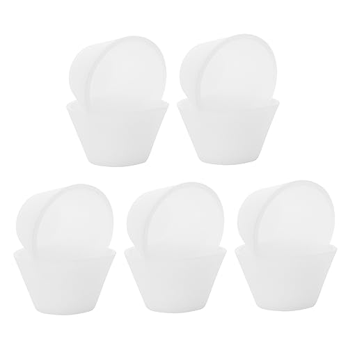 LIFKOME 10 Stück Teiliges Silikon Mischbecher für DIY Epoxidharz Werkzeuge für Schmuckherstellung und Kreative Handarbeiten für Anfänger und Profis Geeignet von LIFKOME