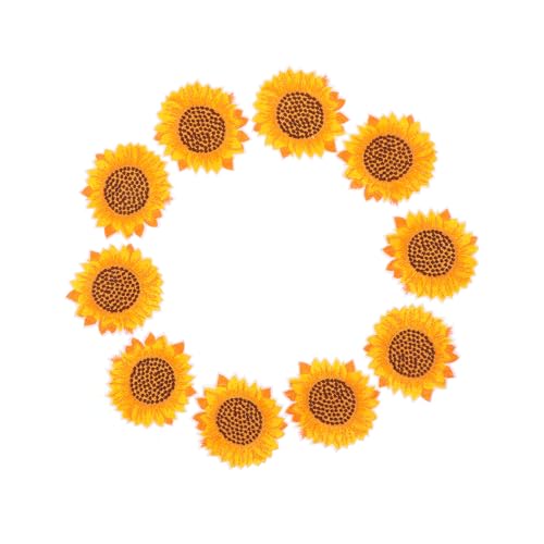 LIFKOME 10 Stück Teiliges Sonnenblumen Stickerei Aufnäher aus Langlebigem Bestickte Blumen Patches zum Aufbügeln für Kleidung Taschen Schuhe Hüte DIY Dekoration und Reparatur LIFKOME 10 Stück Teiliges Sonnenblumen Stickerei Aufnäher aus Langlebigem Bestickte Blumen Patches zum Aufbügeln für Kleidung Taschen Schuhe Hüte DIY Dekoration und Reparatur von LIFKOME
