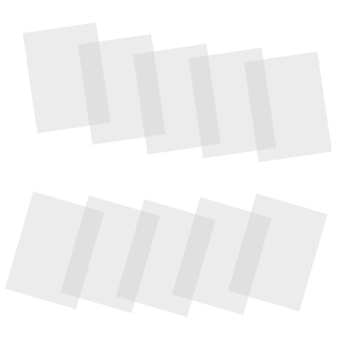 LIFKOME 10 Stück Teiliges Transparentes Epoxidharz Kunststoff filmset Doppelseitiger Schutz Langlebiges DIY Material für Schmuckherstellung und Kreative Bastelprojekte Dünn LIFKOME 10 Stück Teiliges Transparentes Epoxidharz Kunststoff filmset Doppelseitiger Schutz Langlebiges DIY Material für Schmuckherstellung und Kreative Bastelprojekte Dünn von LIFKOME