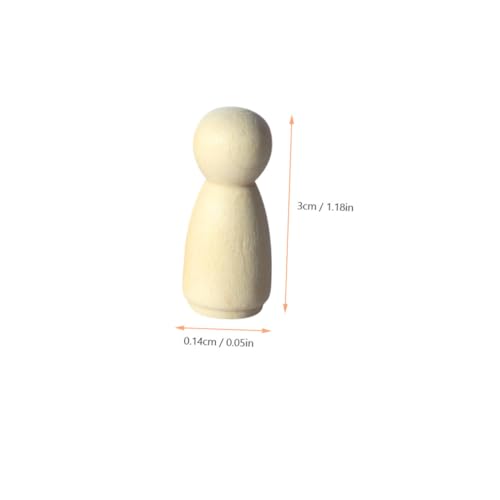LIFKOME 10 Stück Teiliges Unbemalter Mini holzpuppen zum Bemalen Handgefertigte DIY bastelset für Kreative Holzfiguren als Desktop dekoration Fördert Fantasie und Motorische Fähigkeiten LIFKOME 10 Stück Teiliges Unbemalter Mini holzpuppen zum Bemalen Handgefertigte DIY bastelset für Kreative Holzfiguren als Desktop dekoration Fördert Fantasie und Motorische Fähigkeiten von LIFKOME