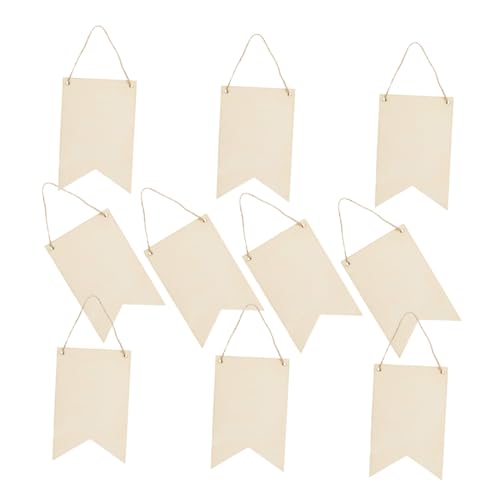 LIFKOME 10 Stück Teiliges Unvollendete Holzschilder mit Hanfseil DIY Hängende Holzbanner für Bastelarbeiten Natürliche Holzplatten zum Bemalen Geeignet für Hochzeit Garten und LIFKOME 10 Stück Teiliges Unvollendete Holzschilder mit Hanfseil DIY Hängende Holzbanner für Bastelarbeiten Natürliche Holzplatten zum Bemalen Geeignet für Hochzeit Garten und von LIFKOME