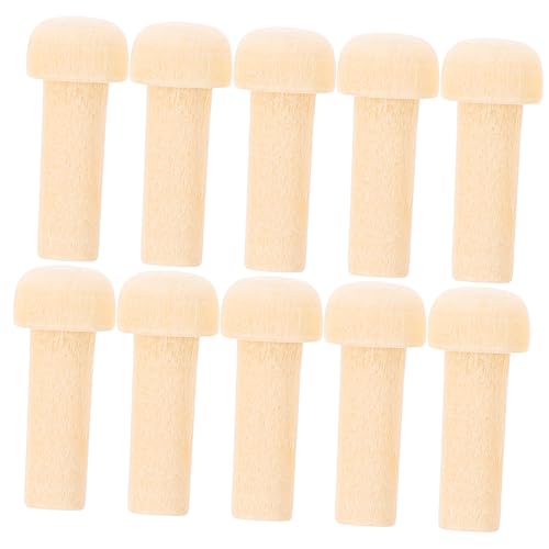 LIFKOME 10 Stück Teiliges Unvollendete Holzstäbe aus Massivem Holz Langlebige DIY Holznägel für Möbel und Spielzeugbau Vielseitige Bastelstäbe für Kreative Handwerksprojekte LIFKOME 10 Stück Teiliges Unvollendete Holzstäbe aus Massivem Holz Langlebige DIY Holznägel für Möbel und Spielzeugbau Vielseitige Bastelstäbe für Kreative Handwerksprojekte von LIFKOME
