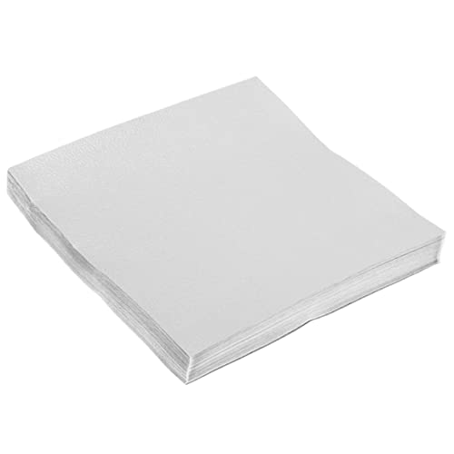 LIFKOME 100 Blatt Origami Papier Einseitig Silber DIY Bastelpapier für Kraniche und Herzen für Scrapbooking und Kreative Projekte von LIFKOME
