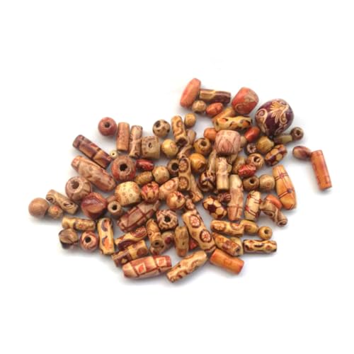 LIFKOME 100 Stück DIY Holzperlen zum Auffädeln Bunte Bastelperlen für Schmuckherstellung Handgefertigte Polymer Clay Spacer Beads Verschiedene für Armbänder und DIY schmuck LIFKOME 100 Stück DIY Holzperlen zum Auffädeln Bunte Bastelperlen für Schmuckherstellung Handgefertigte Polymer Clay Spacer Beads Verschiedene für Armbänder und DIY schmuck von LIFKOME