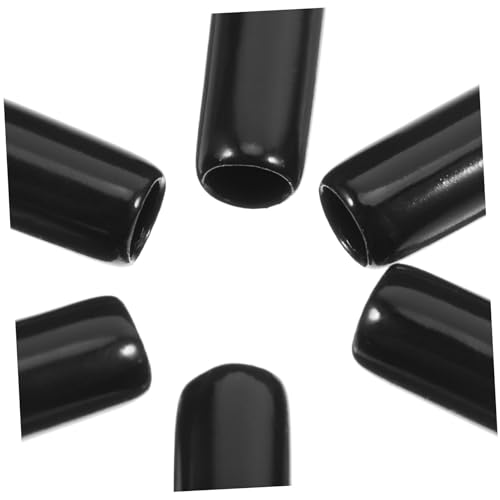 LIFKOME 100 Stück Flexible PVC Schutzkappen Schwarz Runde Schraubenschutzkappen Gewindeschutz für Stifte Kabel Drahtendenschutz Einfache Montage Elektrische Schutzabdeckungen LIFKOME 100 Stück Flexible PVC Schutzkappen Schwarz Runde Schraubenschutzkappen Gewindeschutz für Stifte Kabel Drahtendenschutz Einfache Montage Elektrische Schutzabdeckungen von LIFKOME