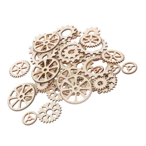 LIFKOME 100 Stück Holzräder für Bastelprojekte Unlackierte Holzscheiben Verschiedenen DIY Holz Zahnräder zum Bemalen Dekorieren und Scrapbooking Langlebiges Material für Kreative LIFKOME 100 Stück Holzräder für Bastelprojekte Unlackierte Holzscheiben Verschiedenen DIY Holz Zahnräder zum Bemalen Dekorieren und Scrapbooking Langlebiges Material für Kreative von LIFKOME